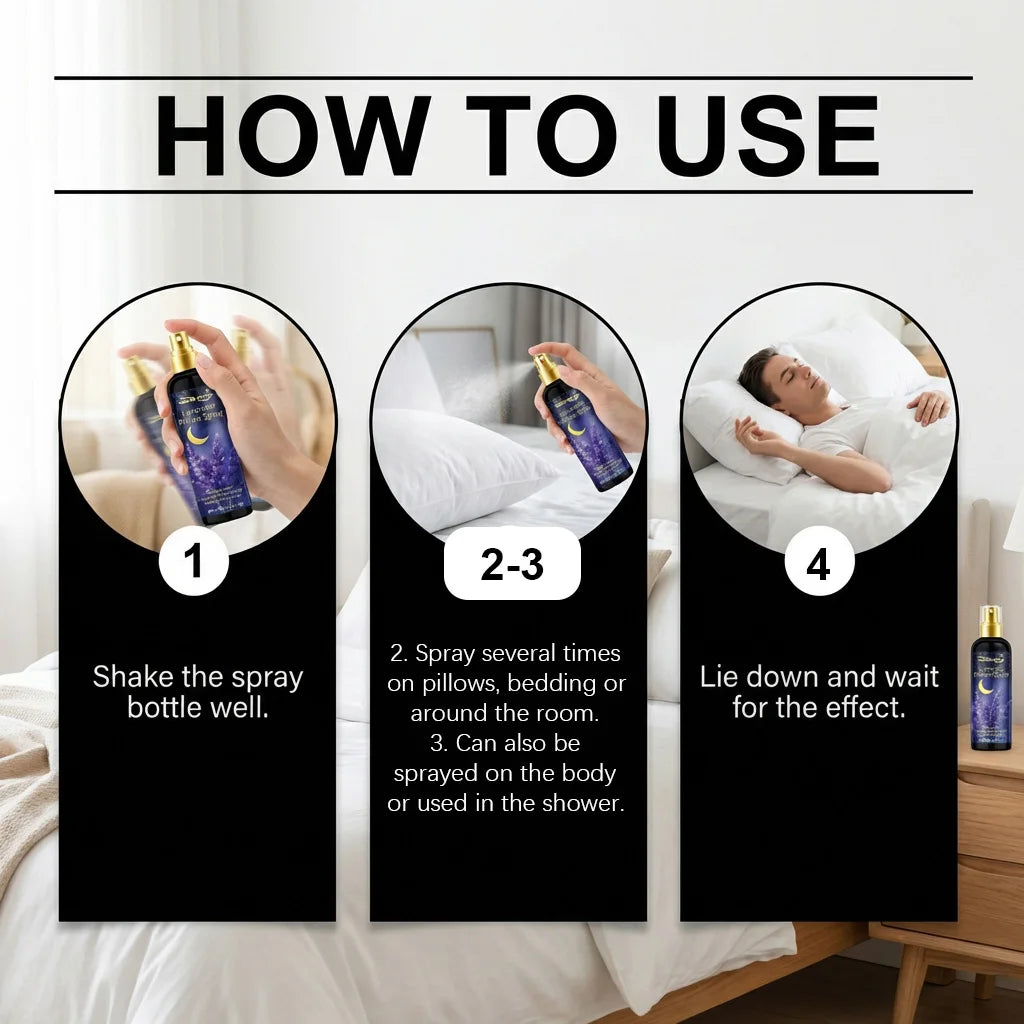 Lavender Sleep Pillow Spray – Relaxation & Sleep Aid