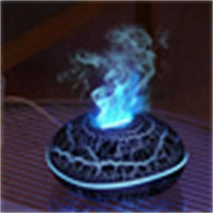 Aroma Flame Humidifier – Essential Oil Diffuser with Colorful Lights