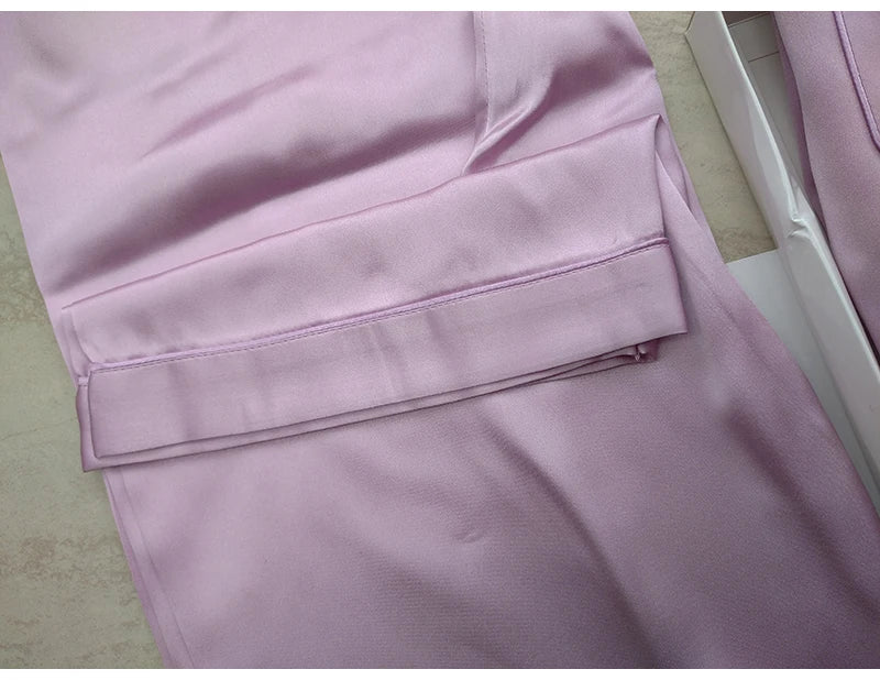 Silk Satin Pajama Set