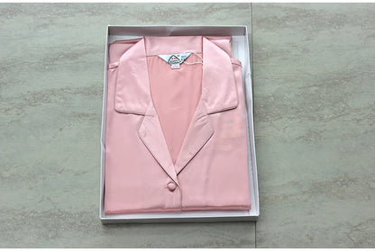 Silk Satin Pajama Set