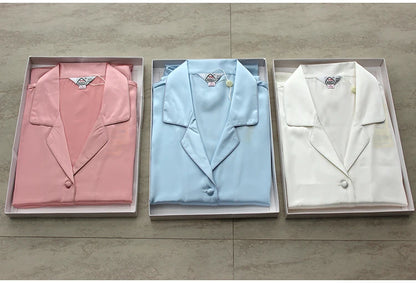 Silk Satin Pajama Set