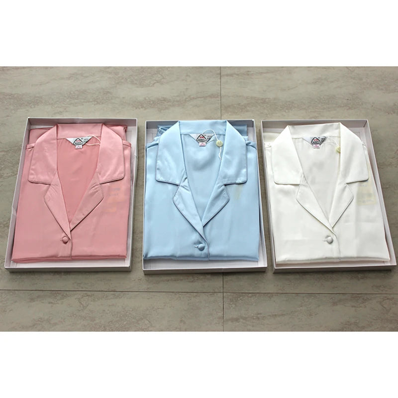 Silk Satin Pajama Set