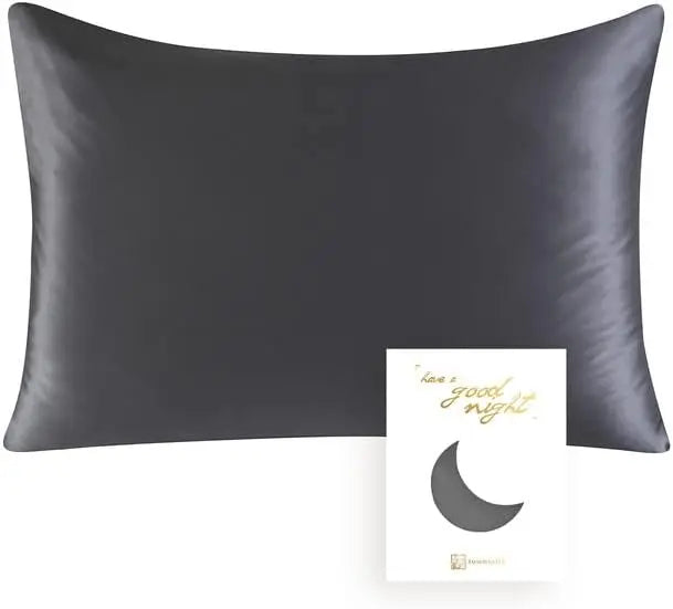 100% Mulberry Silk Pillowcase – 19 Momme, Hidden Zipper