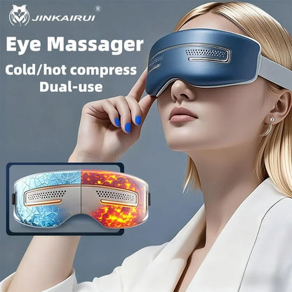 Smart Electric Eye Massager – Hot & Cold Compress