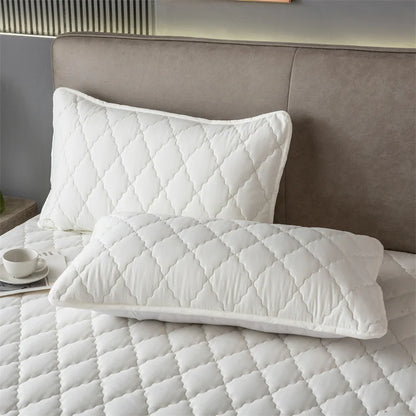 Brushed Cotton Waterproof Pillowcase – Single/2-Piece Set