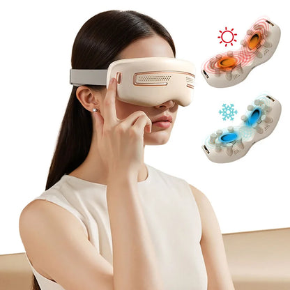 Smart Electric Eye Massager – Hot & Cold Compress