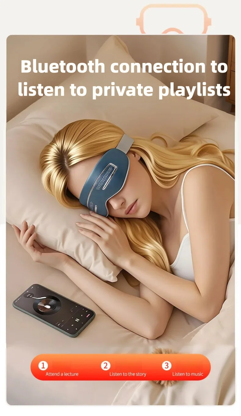 Smart Electric Eye Massager – Hot & Cold Compress