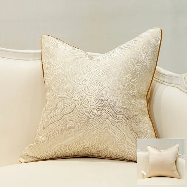 Jacquard Luxury Embroidered Cushion Cover – 45x45cm