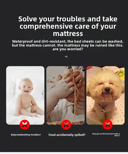 Brushed Cotton Waterproof Pillowcase – Single/2-Piece Set