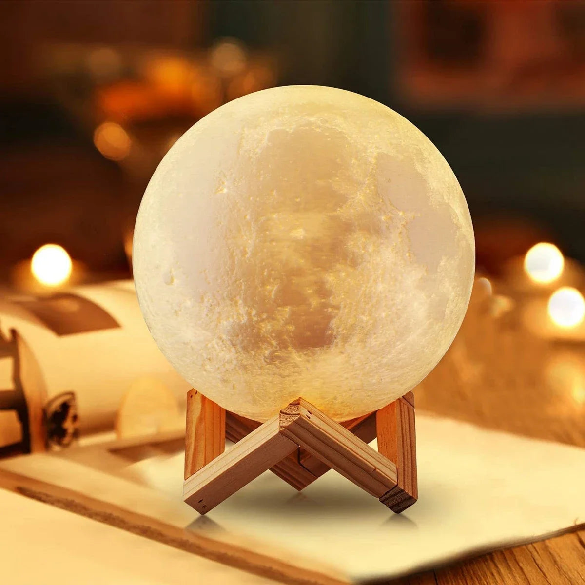 Creative Assembled Moonlight Lamp – 8cm Night Ornament