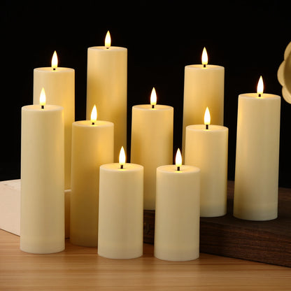 12-Piece LED Flameless Candles – Waterproof Flickering Tea Lights