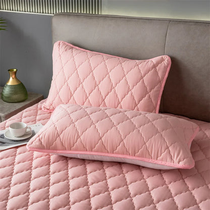 Brushed Cotton Waterproof Pillowcase – Single/2-Piece Set