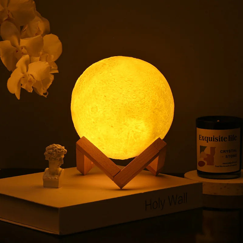Creative Assembled Moonlight Lamp – 8cm Night Ornament