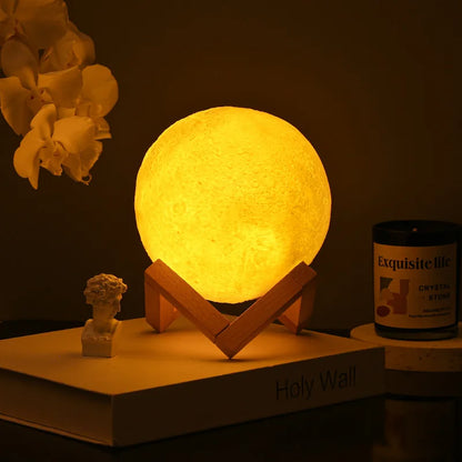 Creative Assembled Moonlight Lamp – 8cm Night Ornament