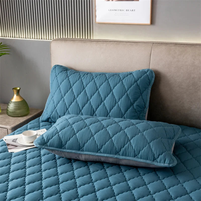 Brushed Cotton Waterproof Pillowcase – Single/2-Piece Set