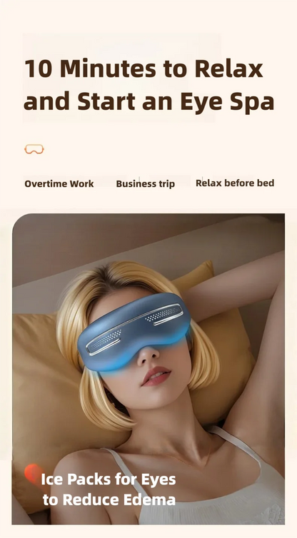 Smart Electric Eye Massager – Hot & Cold Compress