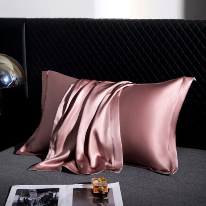 100% Mulberry Silk Luxury Pillowcase – Natural Cooling Silk