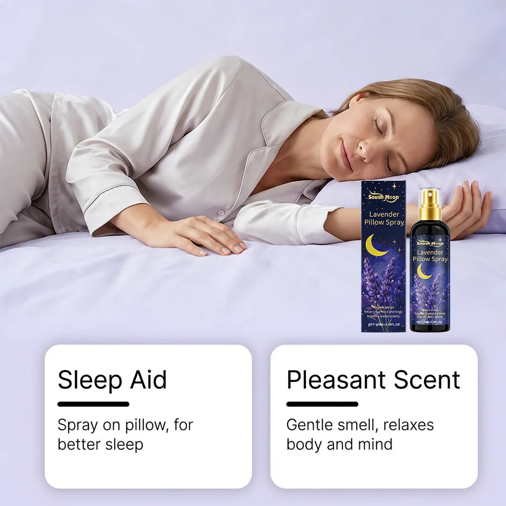 Lavender Sleep Pillow Spray – Relaxation & Sleep Aid