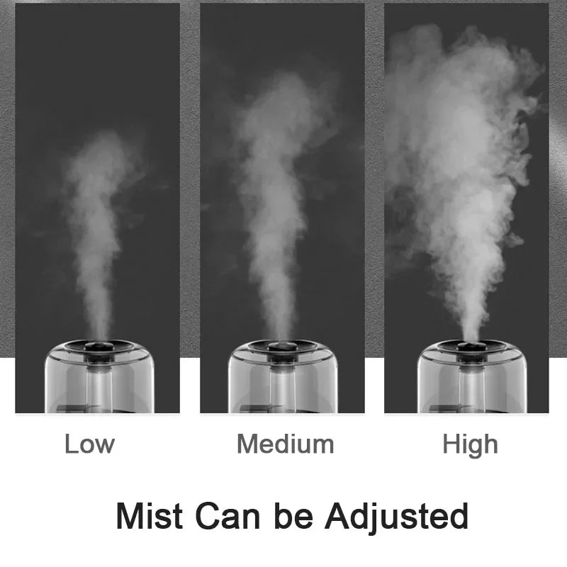 Smart 3000ML Air Humidifier & Aroma Diffuser – Double Mist