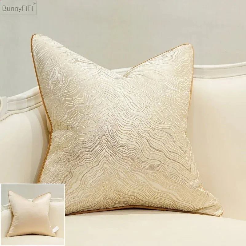Jacquard Luxury Embroidered Cushion Cover – 45x45cm