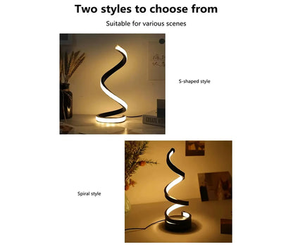3D Ring USB LED Night Lamp – Dimmable Bedside Desk Light