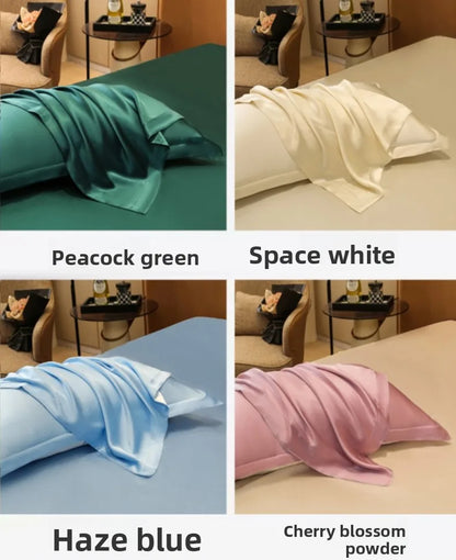 100% Mulberry Silk Luxury Pillowcase – Natural Cooling Silk