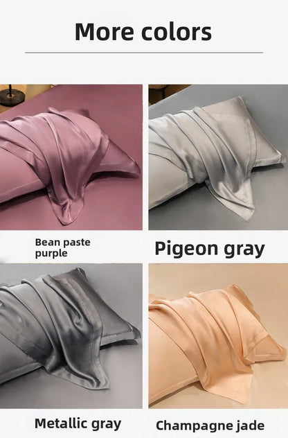 100% Mulberry Silk Luxury Pillowcase – Natural Cooling Silk