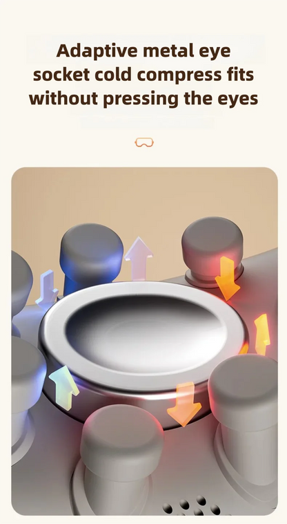 Smart Electric Eye Massager – Hot & Cold Compress