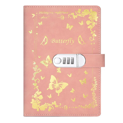 A5 Password Lock Diary – Cartoon Notebook