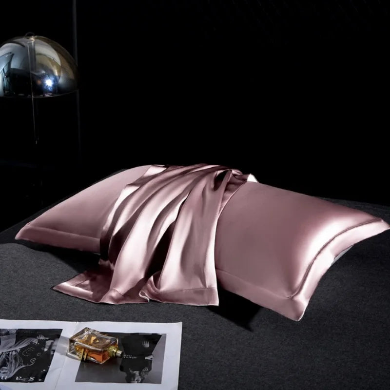 100% Mulberry Silk Luxury Pillowcase – Natural Cooling Silk