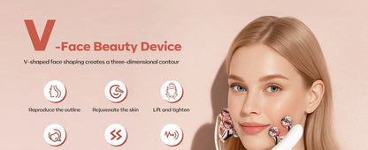 EMS Microcurrent Face Roller – Lifting & Firming Device