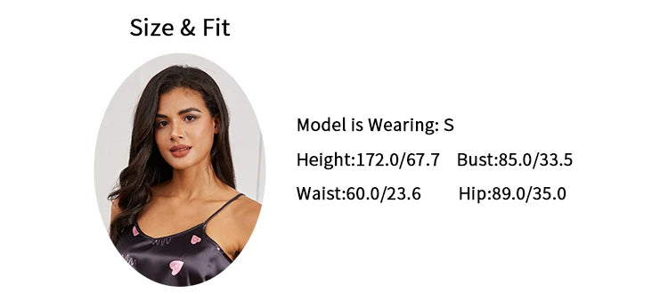 Women’s Silk Satin Pajama Set – V-Neck Cami & Pants