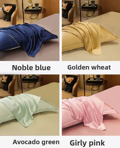 100% Mulberry Silk Luxury Pillowcase – Natural Cooling Silk