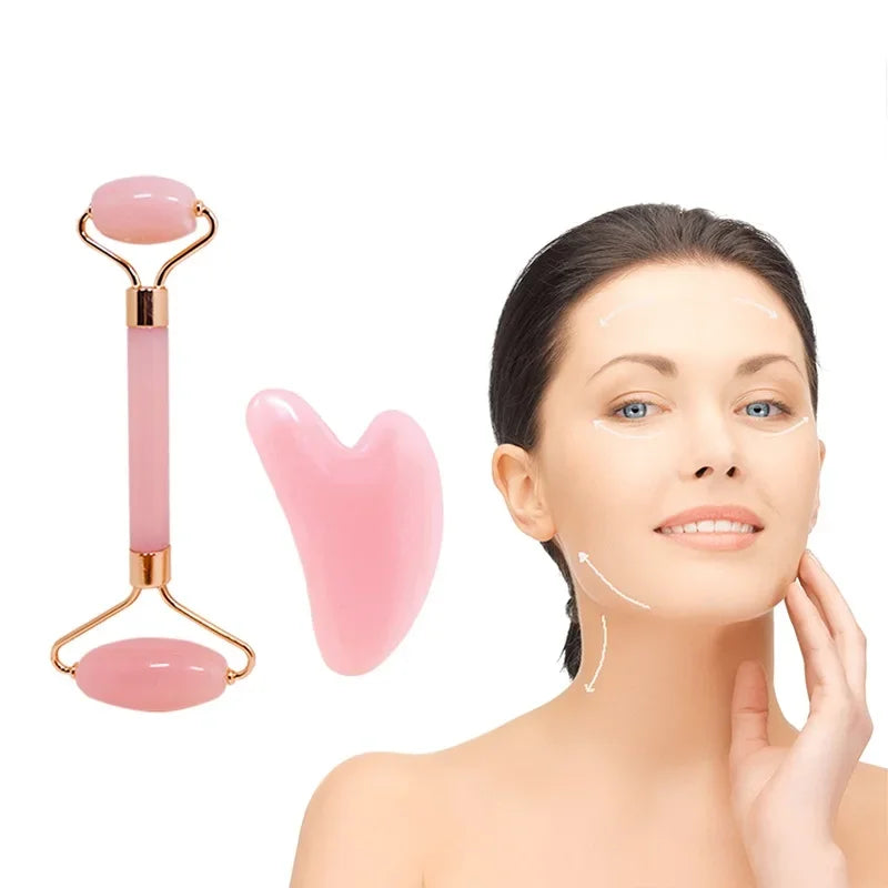 Heart Shape Face & Body Massager – Lifting Roller Set