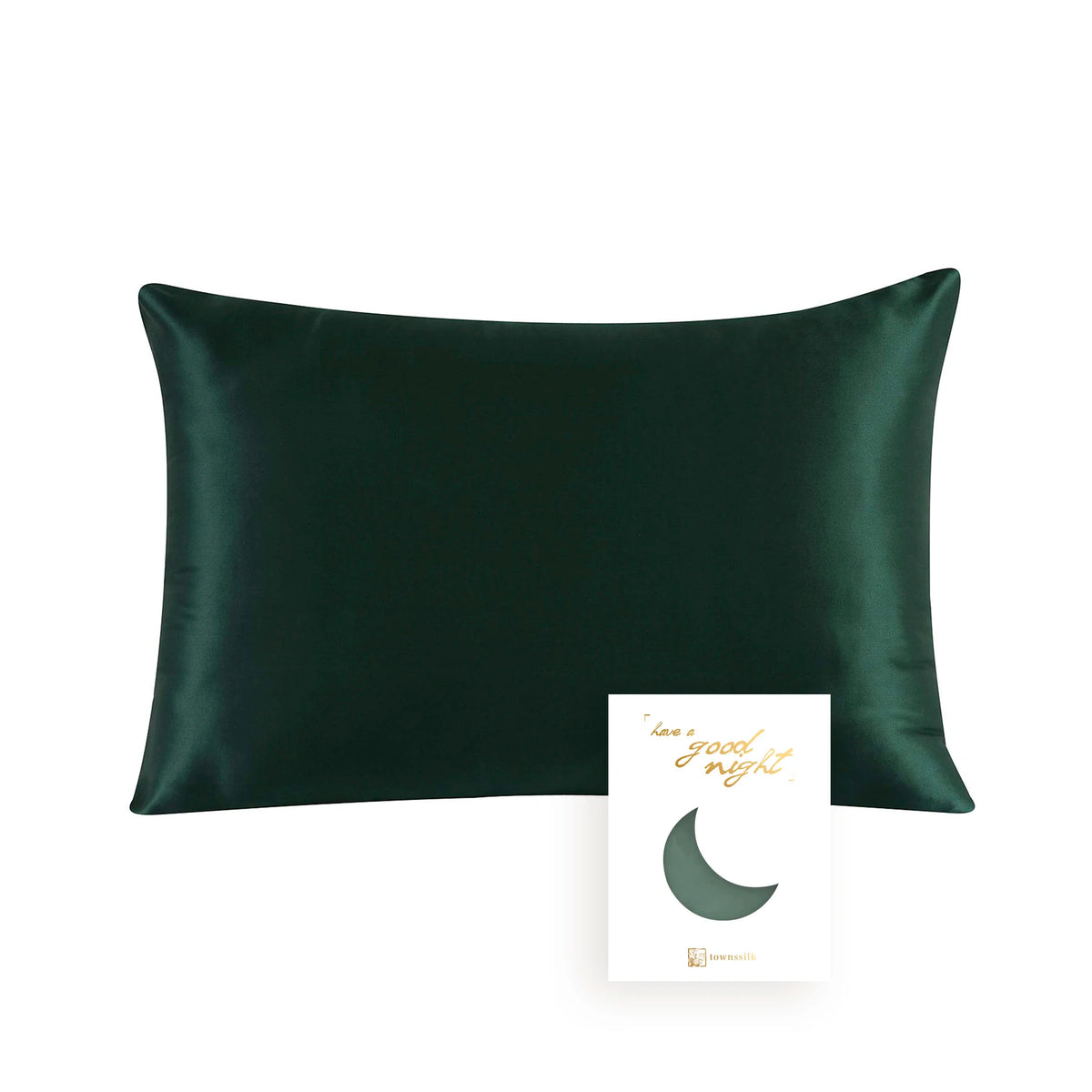 100% Mulberry Silk Pillowcase – 19 Momme, Hidden Zipper