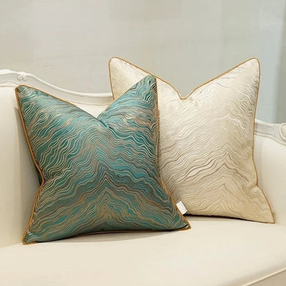 Jacquard Luxury Embroidered Cushion Cover – 45x45cm