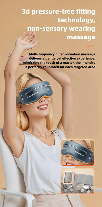 Smart Electric Eye Massager – Hot & Cold Compress