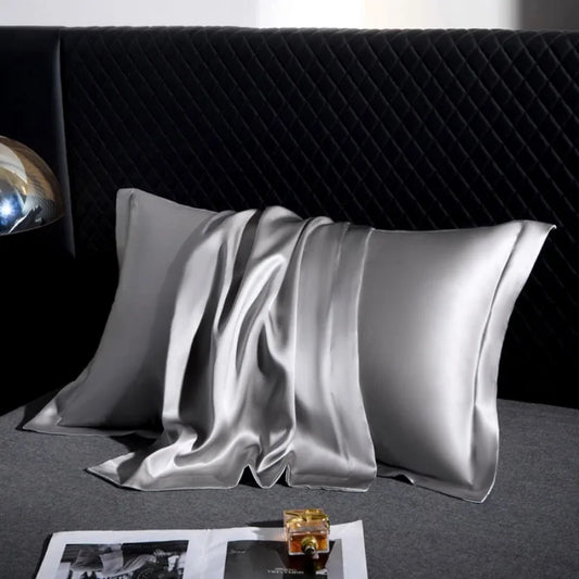 100% Mulberry Silk Luxury Pillowcase – Natural Cooling Silk