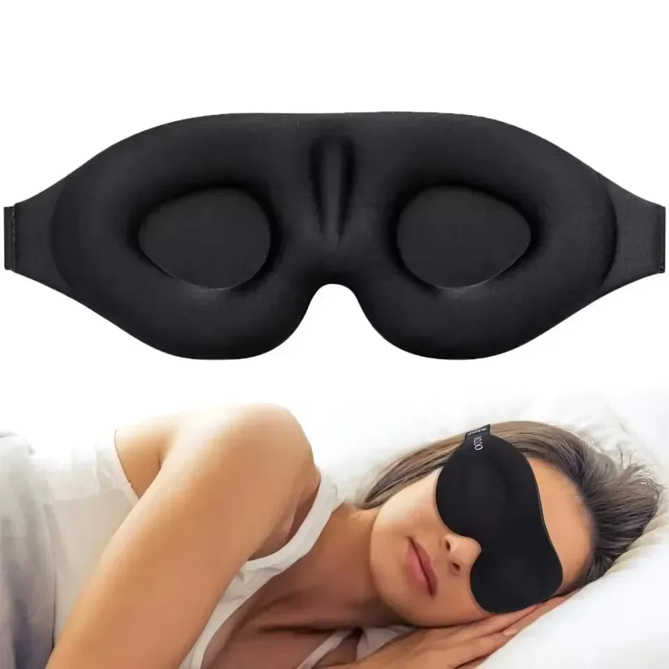 3D Sleeping Eye Mask – Travel Light Blocking Eyepatch