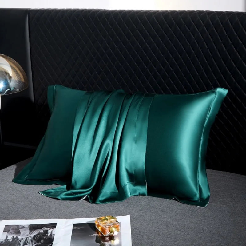 100% Mulberry Silk Luxury Pillowcase – Natural Cooling Silk