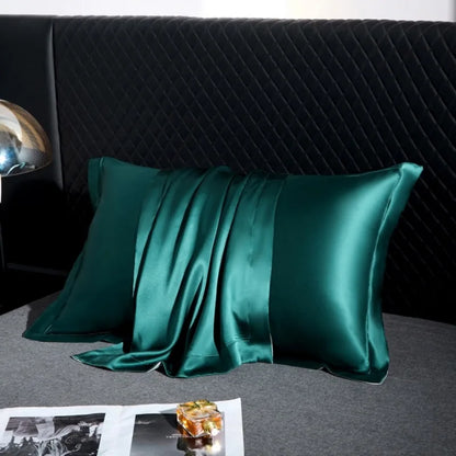100% Mulberry Silk Luxury Pillowcase – Natural Cooling Silk