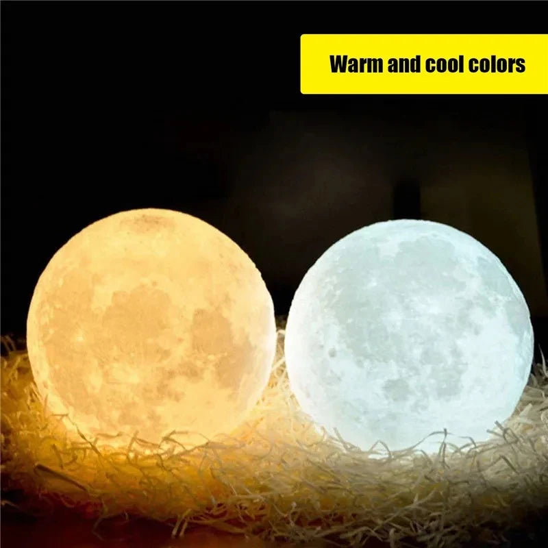 Creative Assembled Moonlight Lamp – 8cm Night Ornament