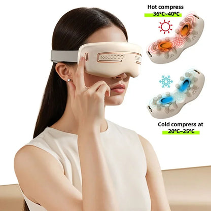 Smart Electric Eye Massager – Hot & Cold Compress