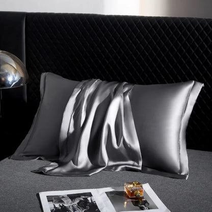 100% Mulberry Silk Luxury Pillowcase – Natural Cooling Silk