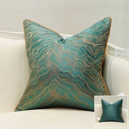 Jacquard Luxury Embroidered Cushion Cover – 45x45cm