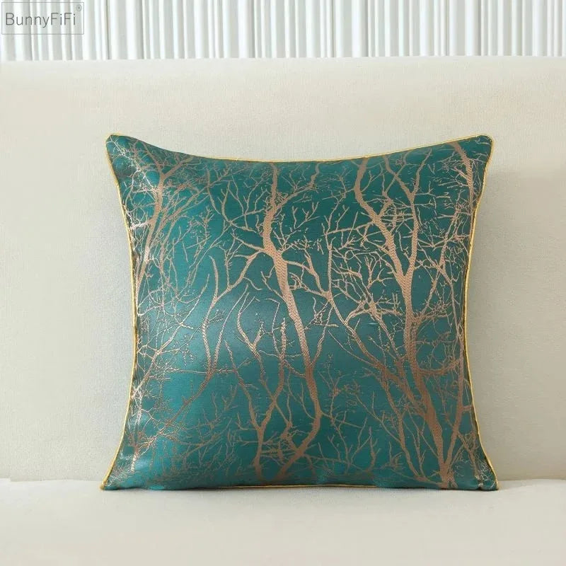 Jacquard Luxury Embroidered Cushion Cover – 45x45cm