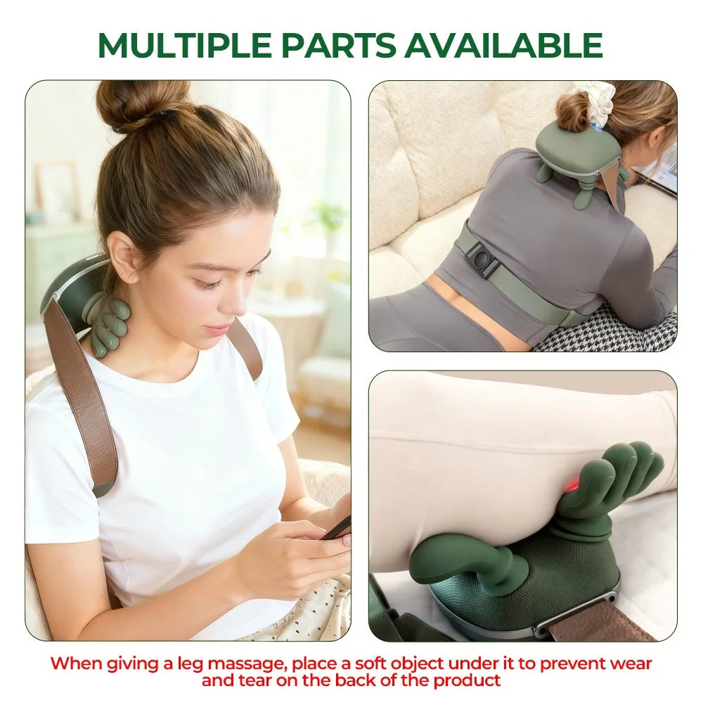 Bionic Neck & Shoulder Massager – Wireless Kneading Shawl