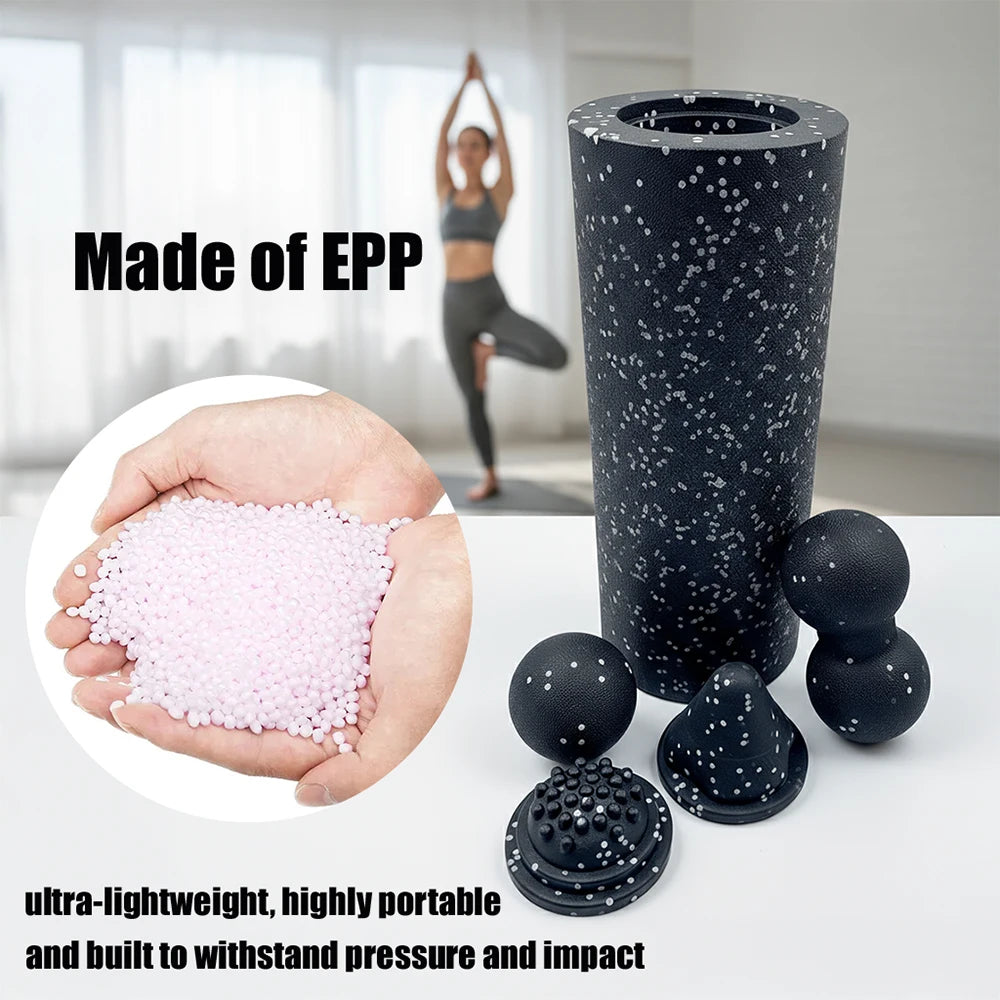 5-in-1 Fascia Roller Set – Muscle Recovery Kit