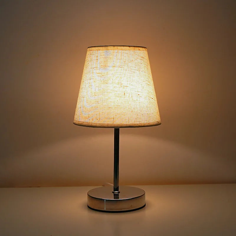 Solid Wood USB Desk Lamp – LED Bedside Night Light