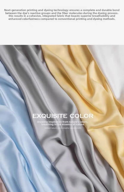 100% Mulberry Silk Luxury Pillowcase – Natural Cooling Silk